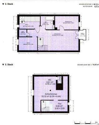 Grundriss DG + Spitzboden