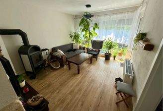 Wohnzimmer EG mit Kamin