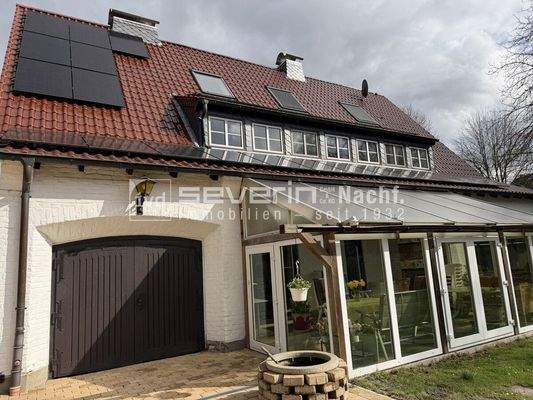 Garage und Wintergarten