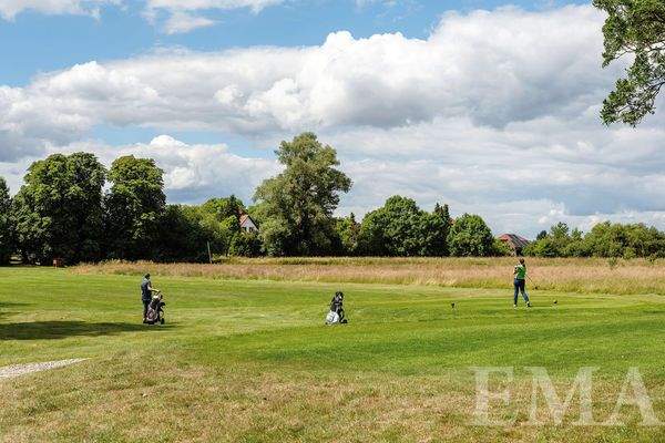Teilansicht Golfplatz