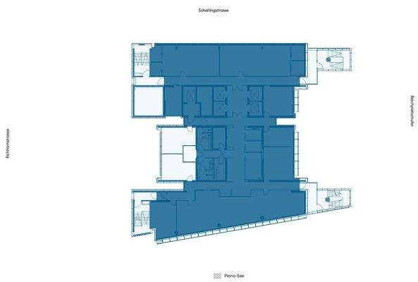 Grundriss 11.  12. OG