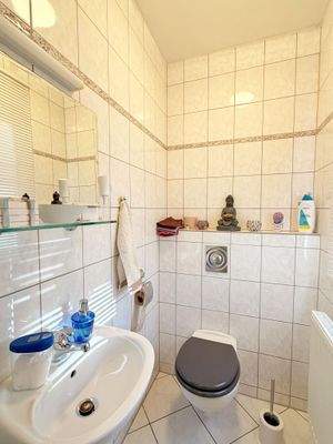 Gäste-WC im Erdgeschoss