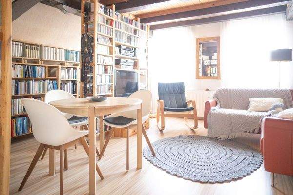 Der Wohnbereich im 2. OG