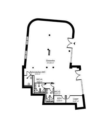 Grundriss EG, ca. 253 qm