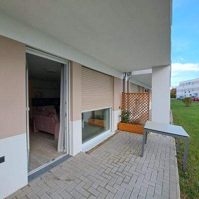 Terrasse Beispielwohnung