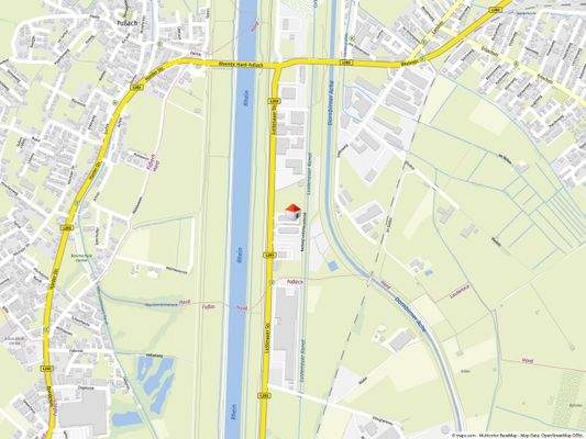 Geolyzer Kartenausschnitt