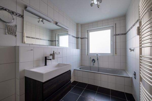 Tageslicht-Badezimmer