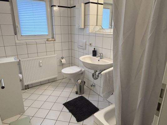 Duschbad im Souterrain