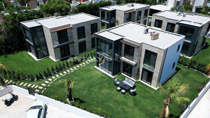 2-Bedroom Flats in a Complex near Beach and Amenities in Bodrum