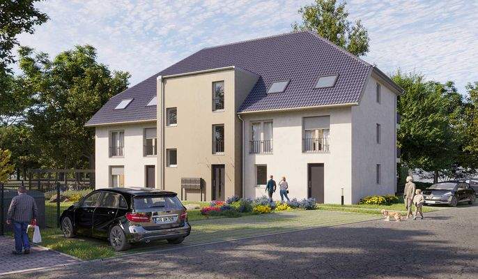 Haus B - Eingangsseite