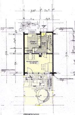 Plan vom Erdgeschoß