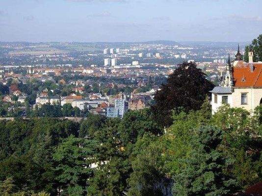 Umgebung mit Blick zur Stadt