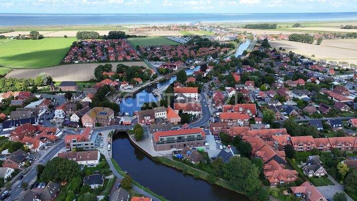 Carolinensiel von oben