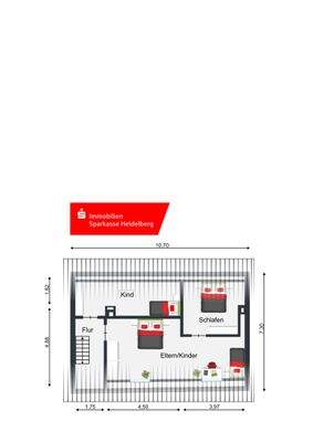 Grundriss Dachgeschoss