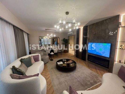 Flats with Sea and Princes' Islands Views in Maltepe