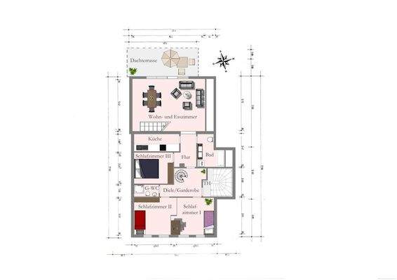 Grundriss Dachgeschoss