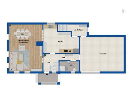 Grundriss Erdgeschoss