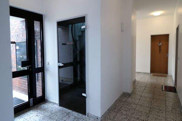 der gemeinschaftliche Hausflur