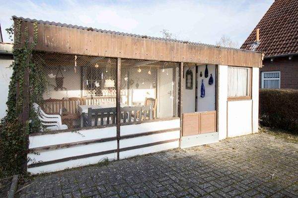 Überdachte Terrasse