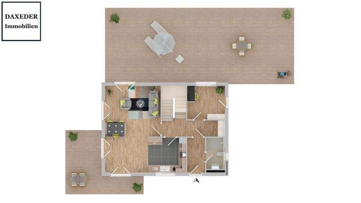 Grundriss EFH Erdgeschoss 
