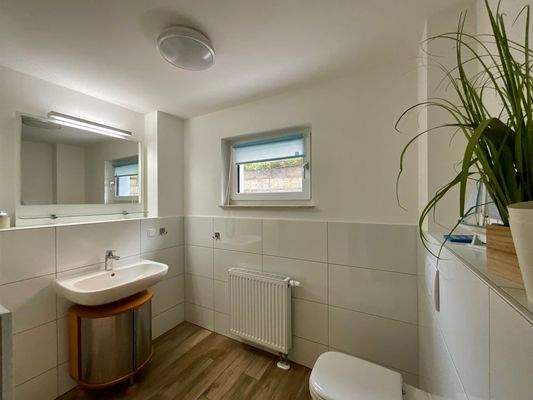 Badezimmer im Keller