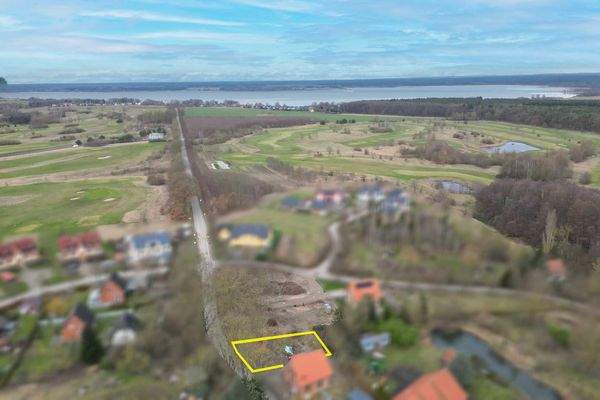 Luftbild Entfernung zum Fleesensee