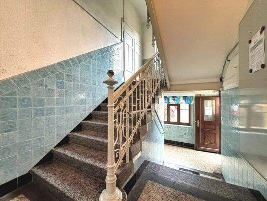 Treppenhaus im Wohngebäude