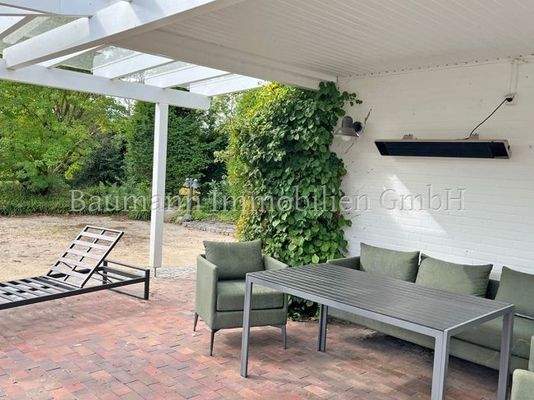 Überdachte Terasse