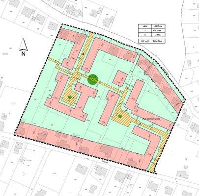 Auszug Bebauungsplan