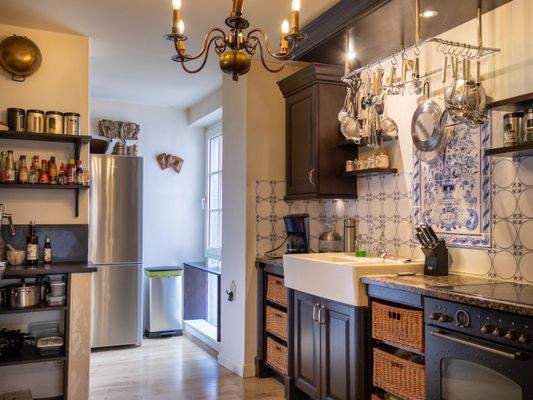 Küche im Obergeschoss