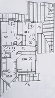 Grundriss Dachgeschoss