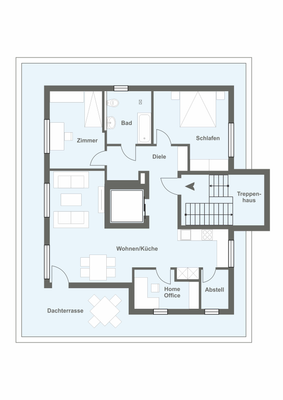 Variante mit 4 Zimmer