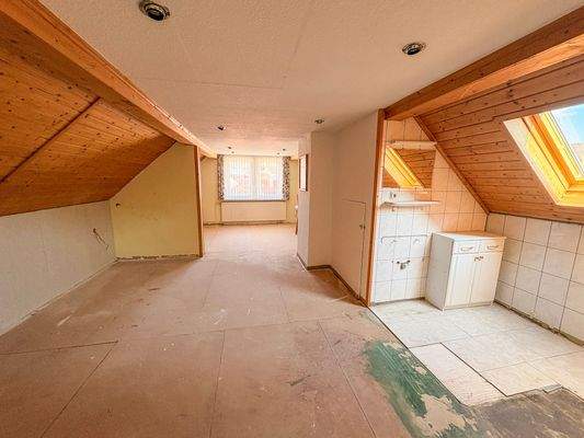 aktueller Zustand Ferienwohnung DG