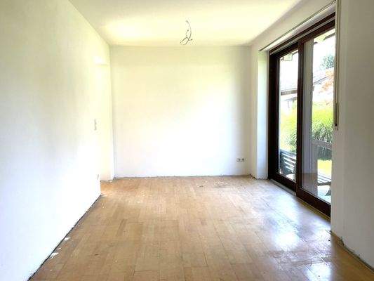 Esszimmer mit Wohnzimmer