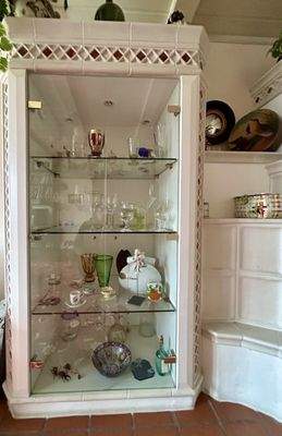 einzigartige Vitrine