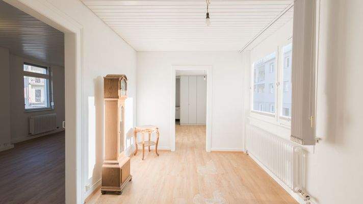 Anbau Oberbgeschoss Eingangsbereich