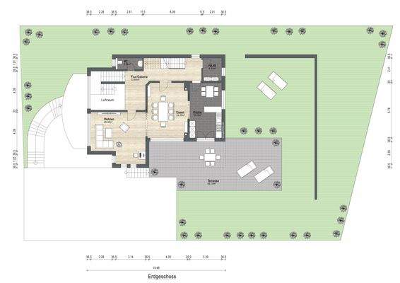 Grundrissplan EG 