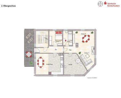 Grundriss 2.Obergeschoss