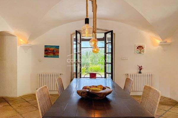 Blick aus dem Esszimmer