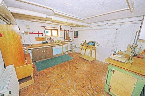Werkstatt im Keller