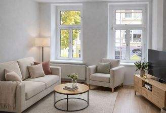 Beispielmöblierung Wohnzimmer