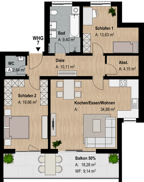 Abenberg Wohnungen, Abenberg Wohnung kaufen