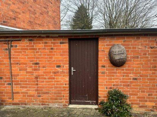 Zugang zum Garagengrundstück