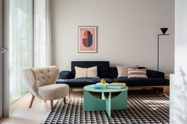 SUITES AM TACHELES Wohnzimmer
