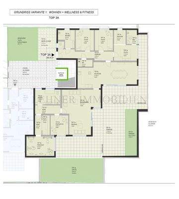 Lehner Immobilien Bild Grundriss Variante 1 Wohnen