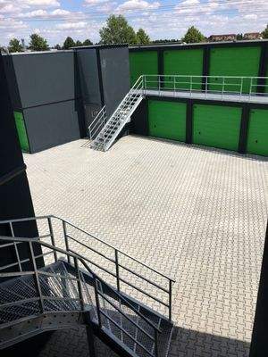 Ein Blick von den oberen Einheiten