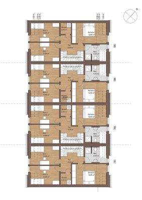 Grundriss Obergeschoss