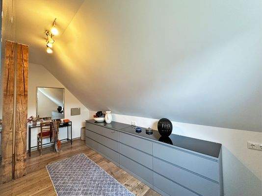 Ankleidezimmer im Obergeschoss