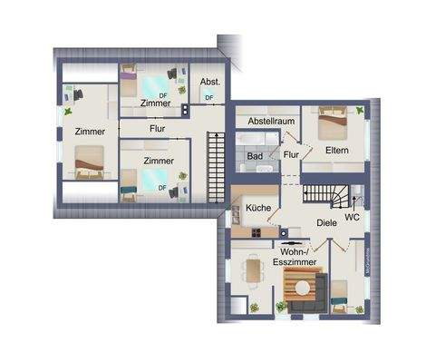 Grundriss Dachgeschoss