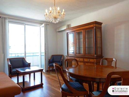 Wohnzimmer mit Klima, Möbel optional